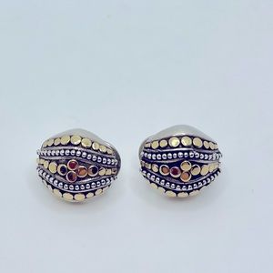 RARE John Hardy Jaisal Post Earrings